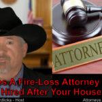 My house burnt. What the best way to pay a lawyer to help me?