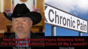 How much does Pain and Suffering influence the value of my lawsuit?