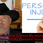 In my lawsuit, will I see the person who caused my injury? Involved?