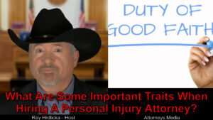 What are the qualities of a good personal injury lawyer?