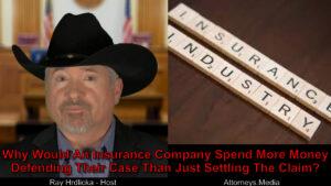 In my injury lawsuit, will the insurance company defend or settle?