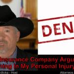 Should I prepare for an argument on everything in my injury claim?